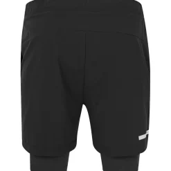 Castore Flow 2-in-1 short heren black white