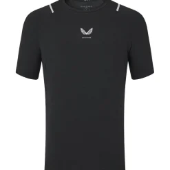 Castore shirt heren black silver reflective