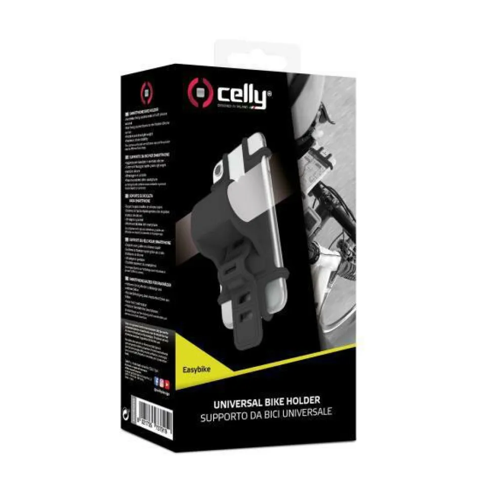 Celly Universal telefoonhouder zwart