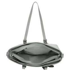 Charm London  Birmingham 15,6 inch laptop schoudertas light grey