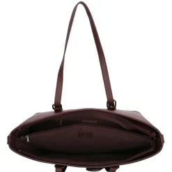 Charm London Birmingham 15,6 inch laptop schoudertas bordeaux
