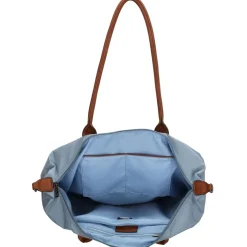 Charm London Buckingham 15,6 inch laptop schoudertas steelblue