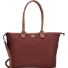 Charm London  Buckingham 15,6 inch laptop schoudertas bordeaux
