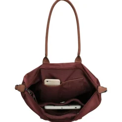 Charm London Buckingham 15,6 inch laptop schoudertas bordeaux