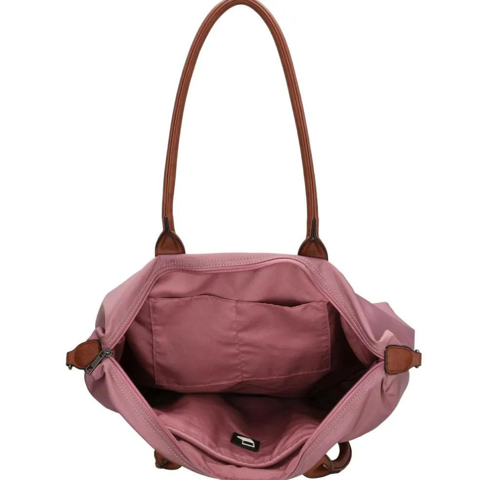 Charm London Buckingham 15,6 inch laptop schoudertas light purple