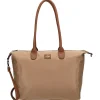 Charm London  Buckingham 15,6 inch laptop schoudertas taupe