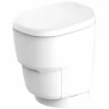 Clesana C1 droogtoilet met ronde basis white