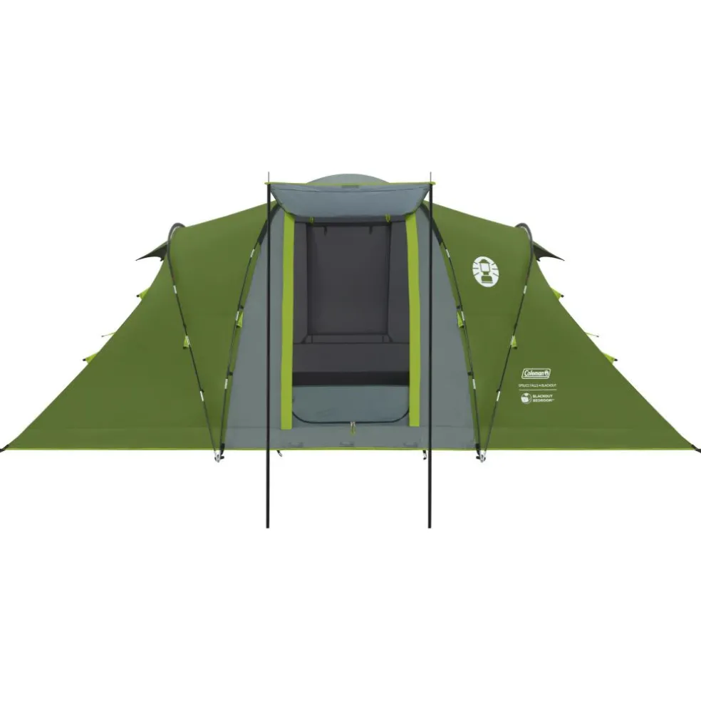 Coleman Spruce Falls 4 BlackOut vis-à-vis tent green