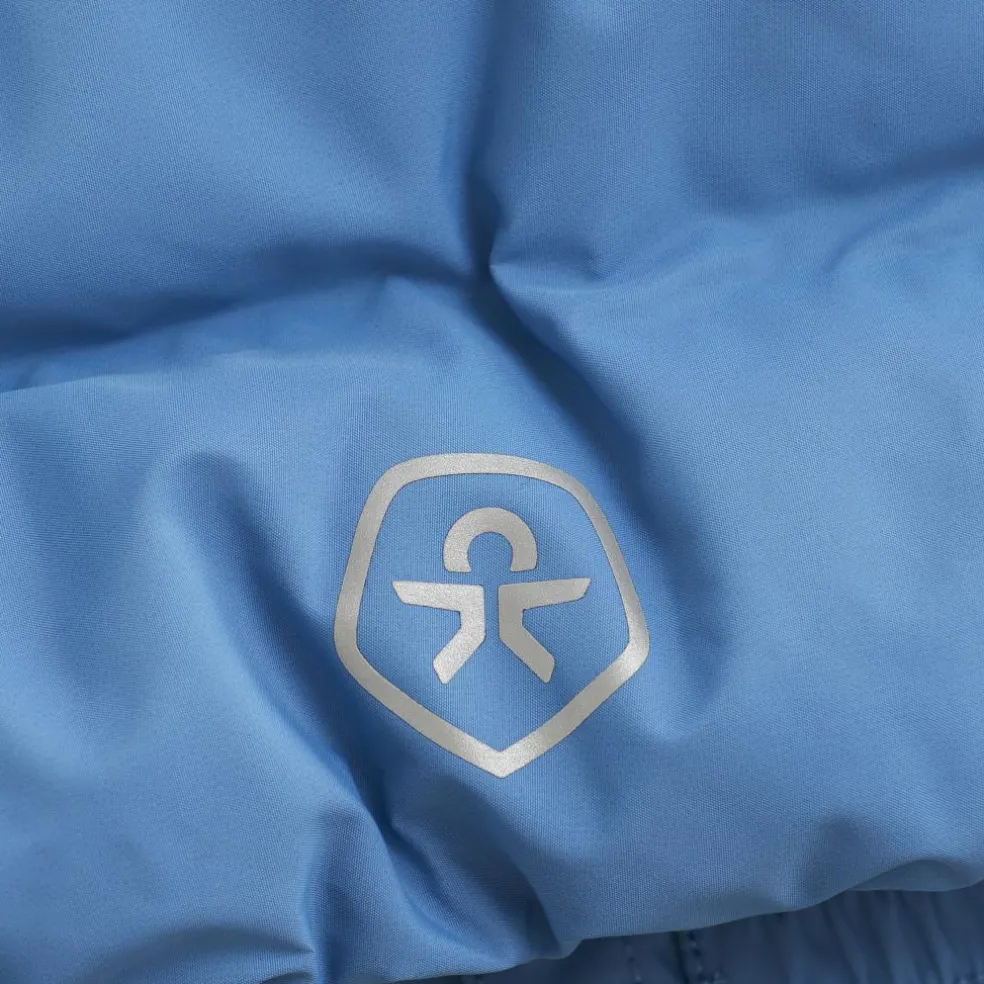 Color Kids Quilt Contrast winterjas junior cyaneus