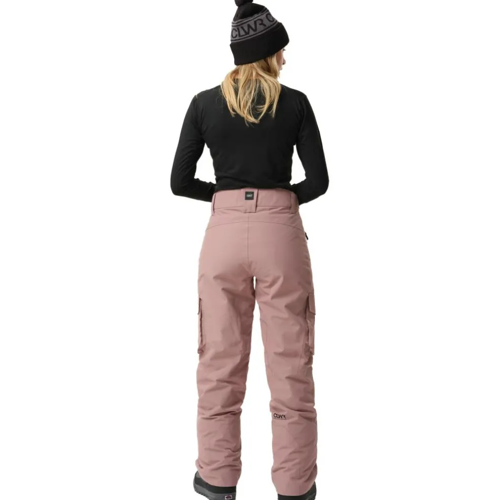 ColourWear Cargo skibroek dames taupe