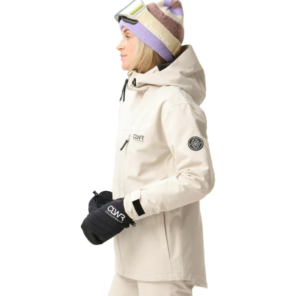 ColourWear Cookie winterjas dames off white