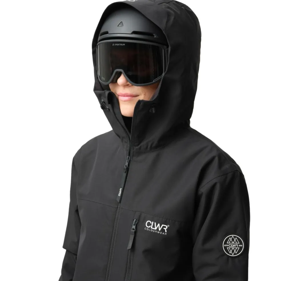 ColourWear Cookie winterjas dames black