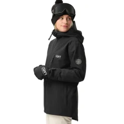 ColourWear Cookie winterjas dames black