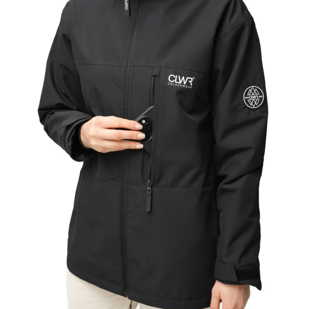 ColourWear Cookie winterjas dames black