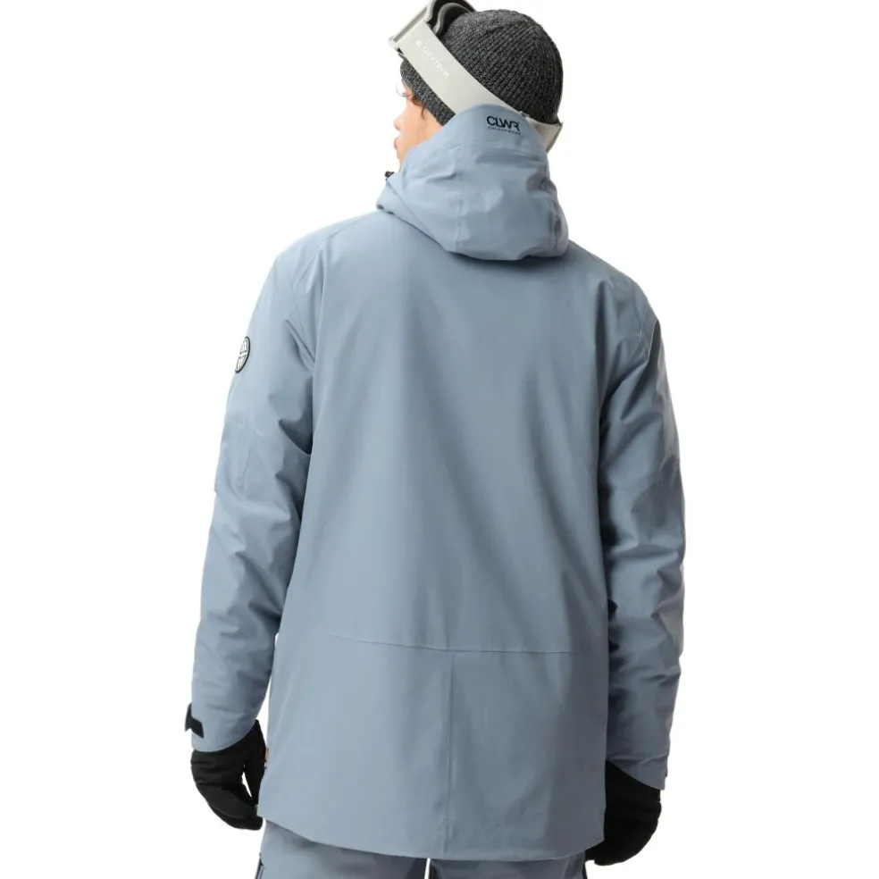 ColourWear Foil anorak winterjas heren grey blue