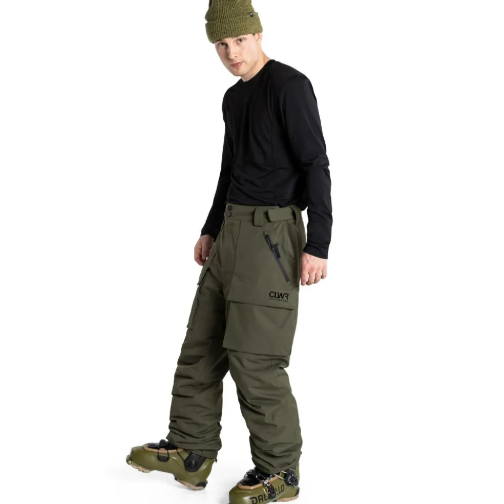 ColourWear Mountain Cargo skibroek dark olive