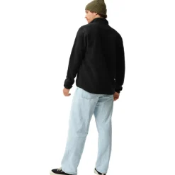 ColourWear Snap Fleece Pile heren black