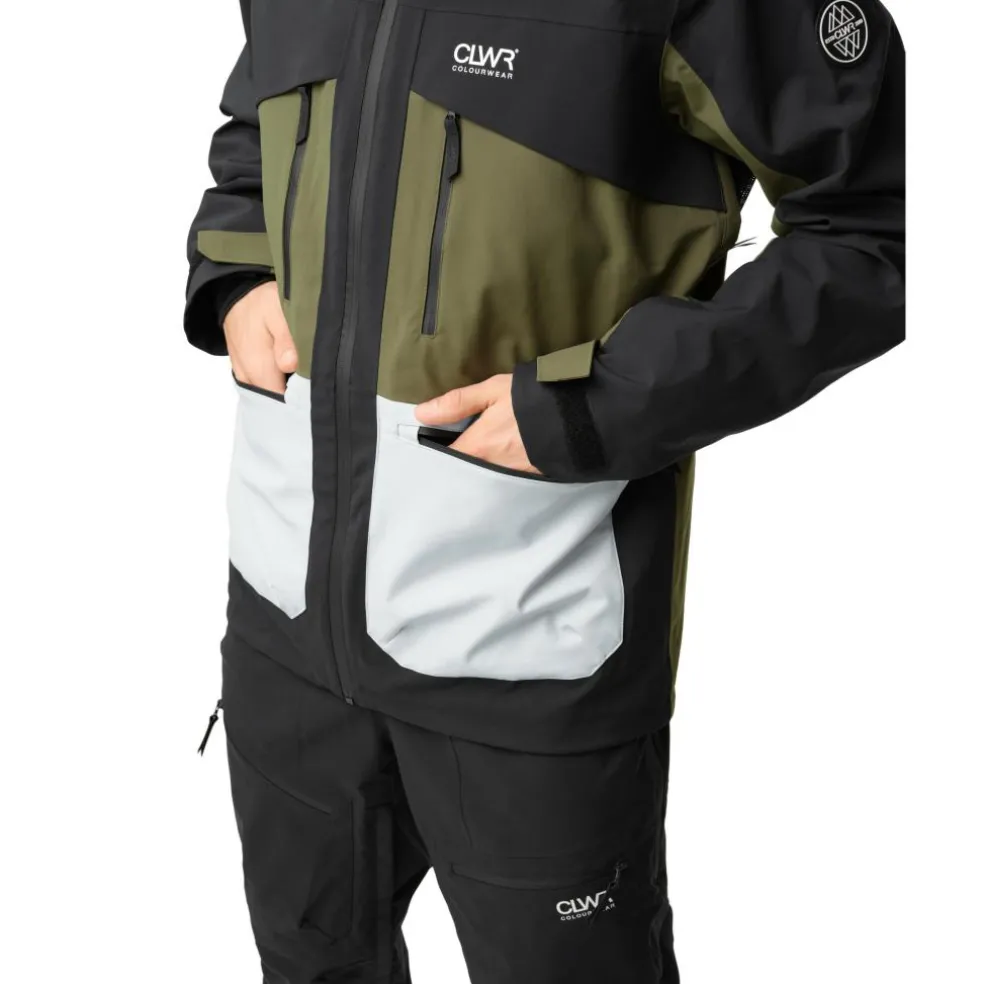 ColourWear Transfer winterjas heren black