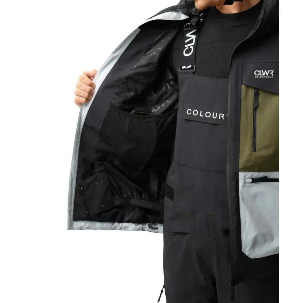 ColourWear Transfer winterjas heren black