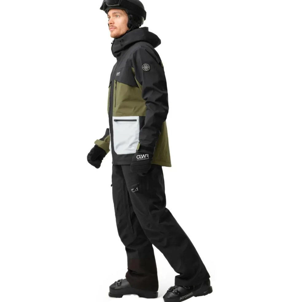 ColourWear Transfer winterjas heren black