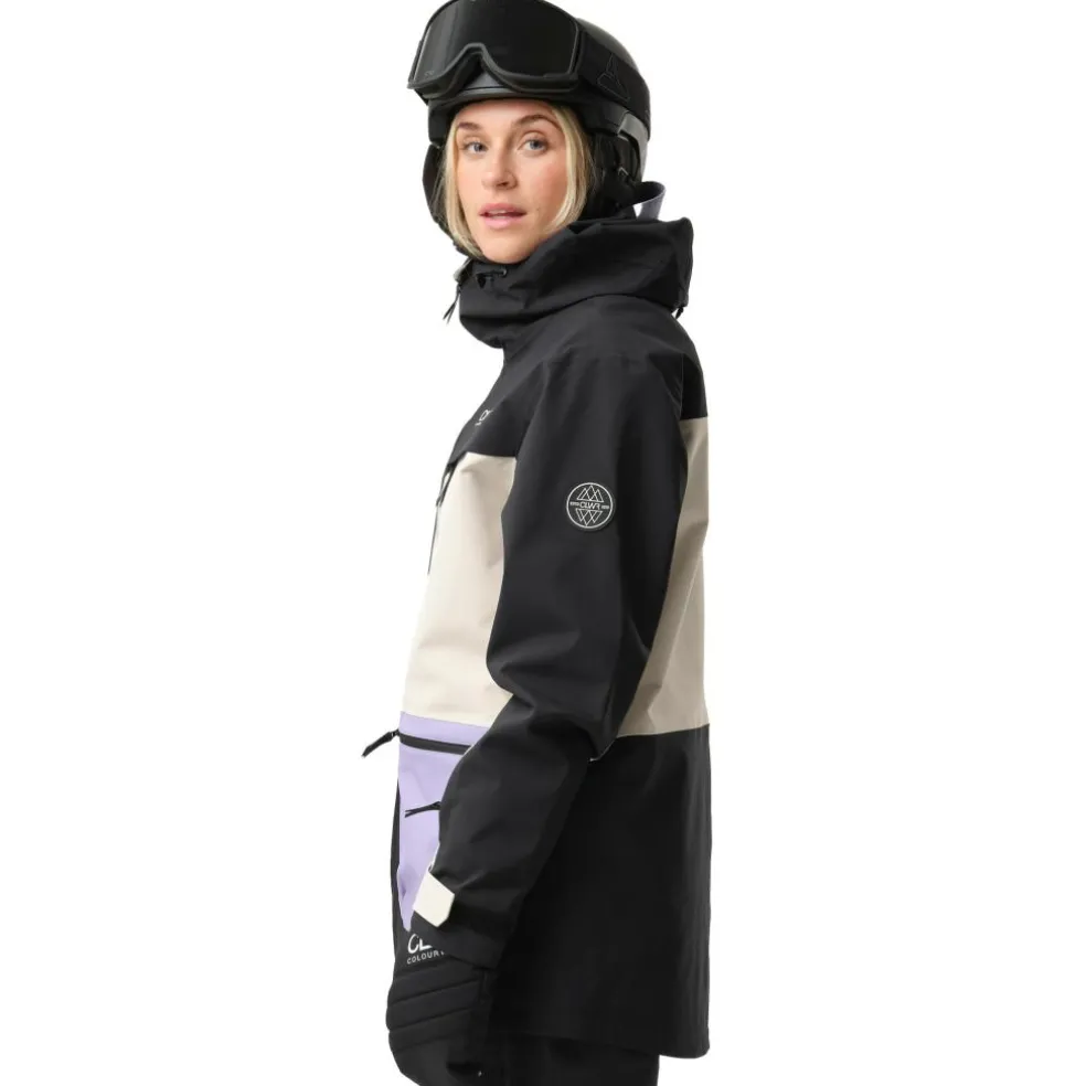 ColourWear Transfer winterjas dames black