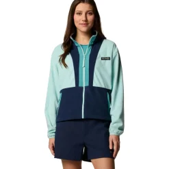 Columbia Back Bowl fleece vest dames spray collegiate navy