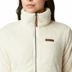 Columbia Fire Side II Sherpa fleece vest dames chalk