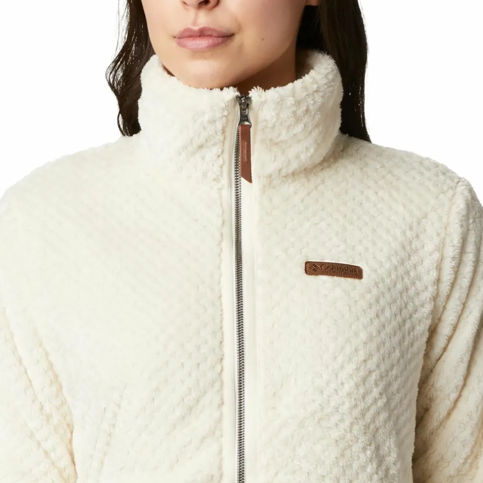 Columbia Fire Side II Sherpa fleece vest dames chalk