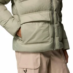 Columbia Harmony Falls Hooded Down outdoor jack dames  safari