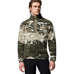 Columbia Helvetia II Printed Half Snap sweater heren safari sisters