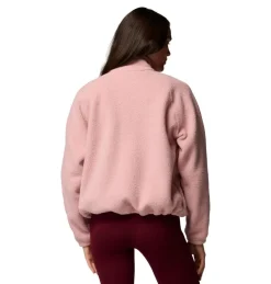 Columbia Jasper Ridge Pebble Half Snap sweater dames eraser pink