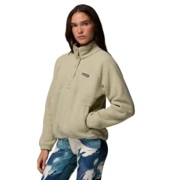Columbia Jasper Ridge Pebble Half Snap sweater dames safari