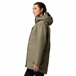 Columbia Pulaski parka outdoor jack dames stone green