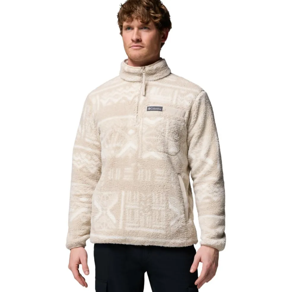 Columbia Rugged Ridge Sherpa Half Zip fleece sweater heren dark stone deschutes days
