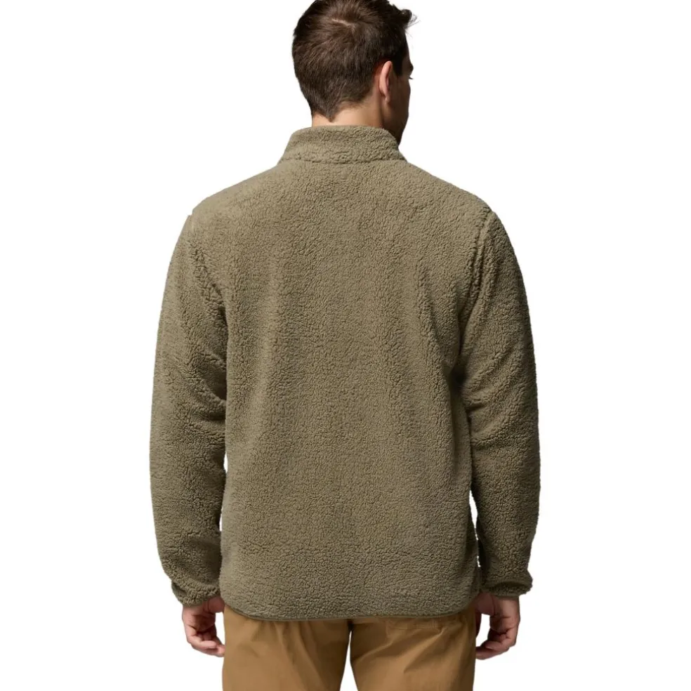 Columbia Rugged Ridge Sherpa fleece vest heren stone green