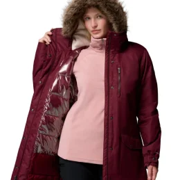 Columbia Suttle Mountain parka outdoor jack dames rich wine