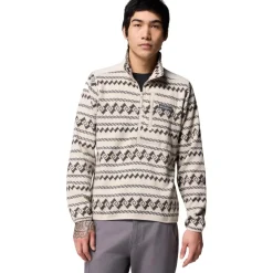 Columbia Sweater Weather II Printed Half Zip sweater heren dark stone knitknot