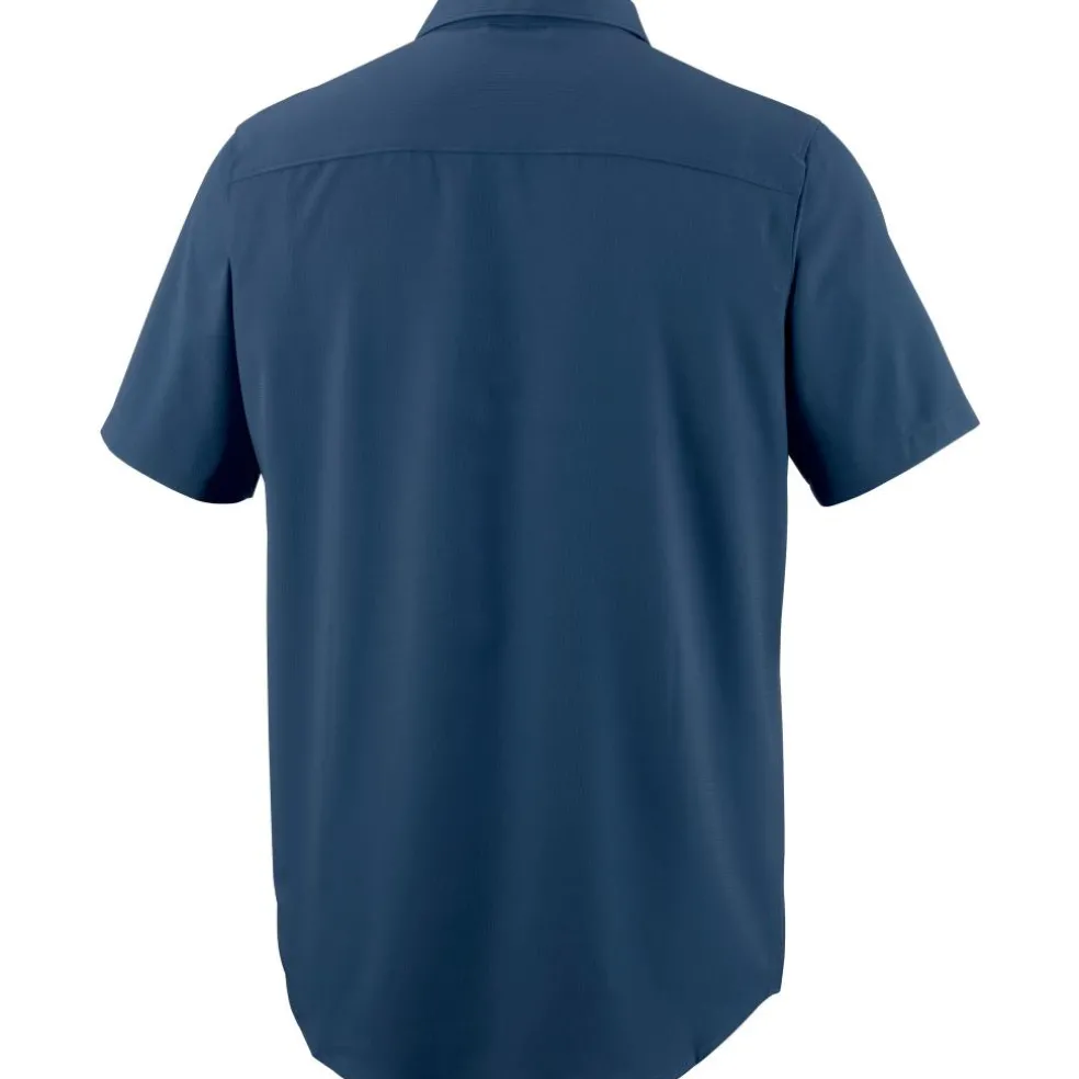 Columbia Utilizer II Solid SS overhemd heren collegiate navy