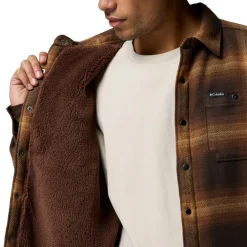 Columbia Windward II overhemd heren tobacco blurred ombre