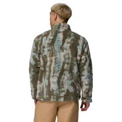 Columbia Winter Pass Reversible fleece vest heren stone green tracks