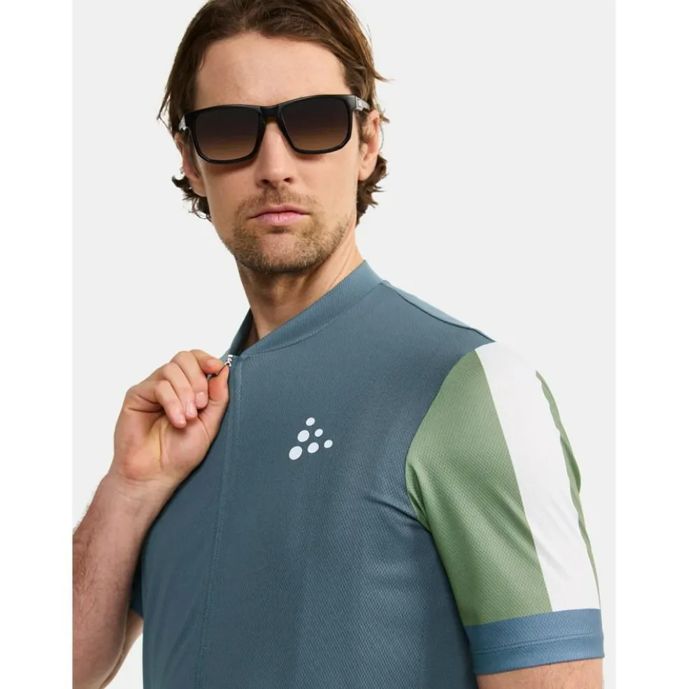 Craft Core Endurance Logo fietsshirt heren real thyme