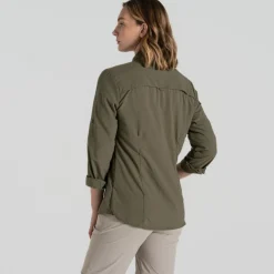 Craghoppers NosiLife Adventure III blouse dames wild olive