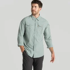 Craghoppers NosiLife Adventure III overhemd heren light green