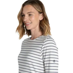 Craghoppers NosiLife Akona shirt dames blue navy stripe