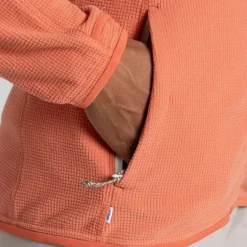 Craghoppers NosiLife Anya fleece vest dames red sandstone