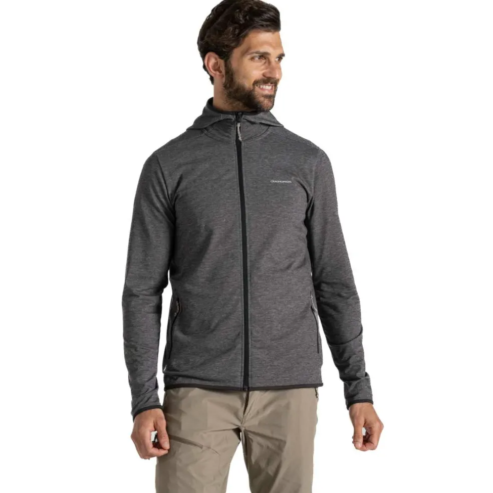 Craghoppers NosiLife Deft fleece vest heren blackpepper marl