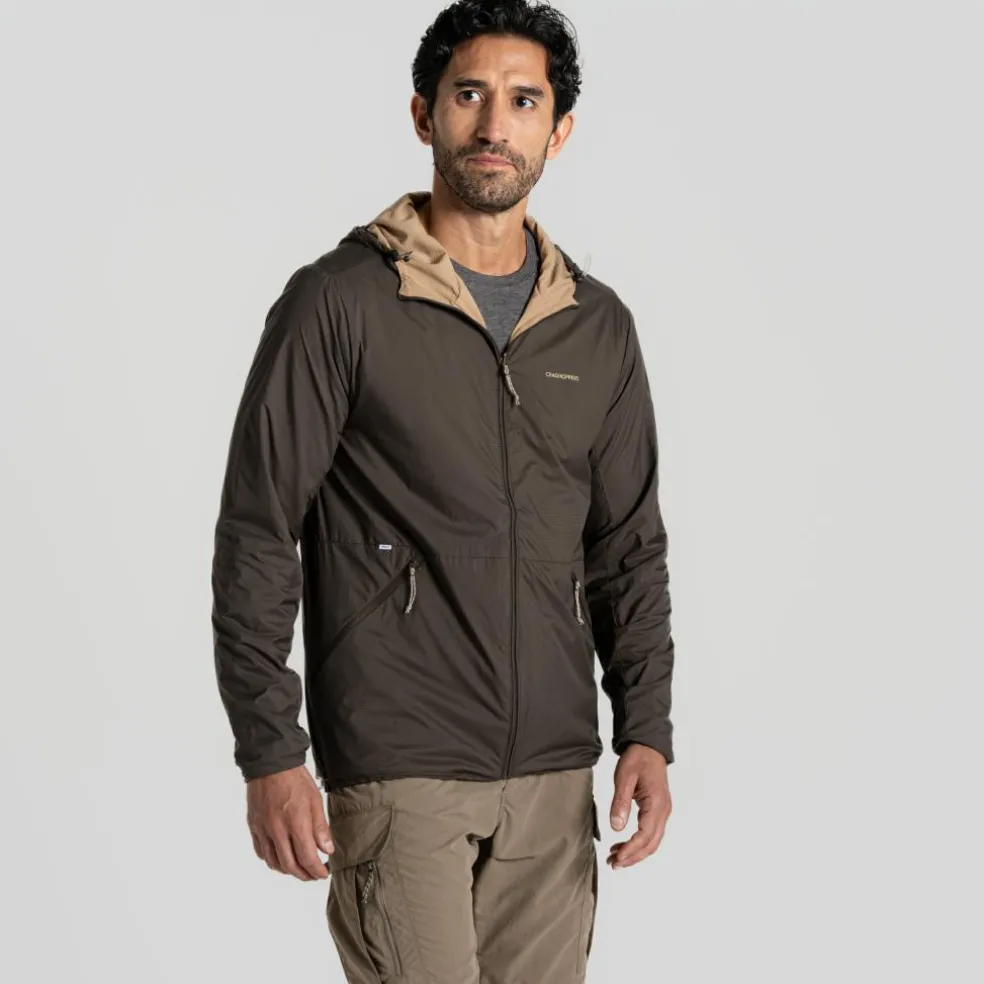 Craghoppers NosiLife Ovis Reversible outdoor jack heren woodland green eartenware