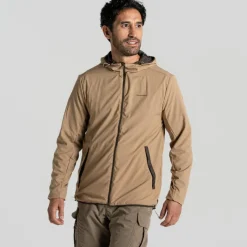 Craghoppers NosiLife Ovis Reversible outdoor jack heren woodland green eartenware