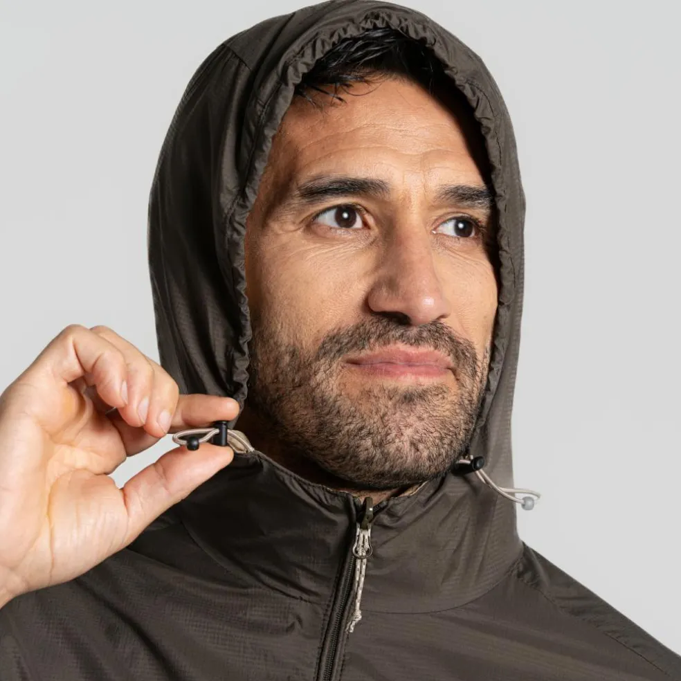 Craghoppers NosiLife Ovis Reversible outdoor jack heren woodland green eartenware