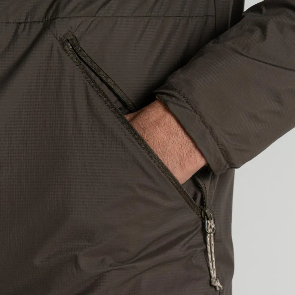 Craghoppers NosiLife Ovis Reversible outdoor jack heren woodland green eartenware